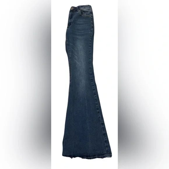 Rue21 Denim Flare & Wide Leg Jeans Y2K - Picture 2 of 4